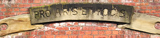 York Colliergate - Inscription above Main Entrance Tympanum